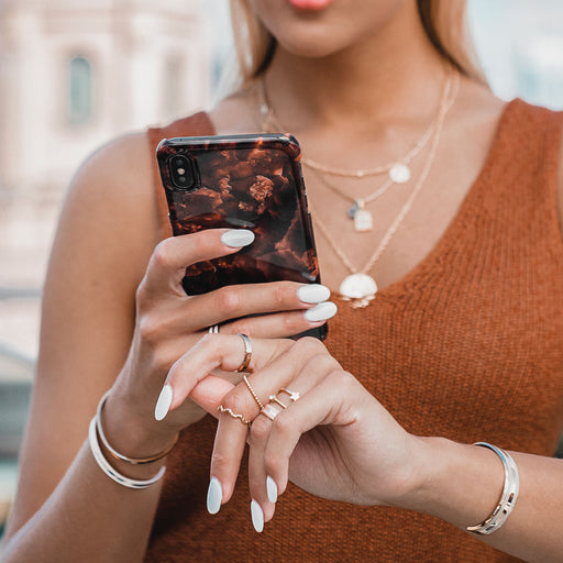 Toasted Chestnut - Brown iPhone X / XS Case 9