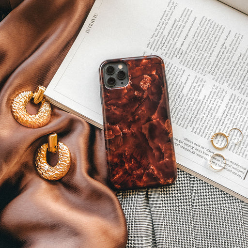 Toasted Chestnut - Brown iPhone SE (2022) Case 10