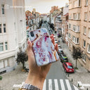 Frozen Leaves - Cute Marble Samsung Galaxy S9 Plus Case 13