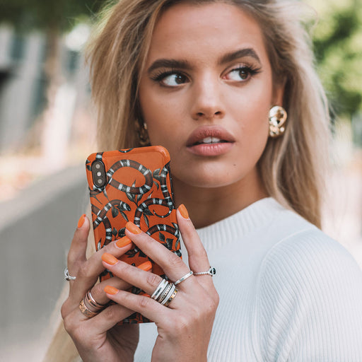 Bitter Apricot - Snake iPhone 11 Pro Case 27