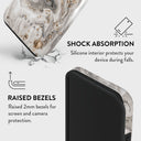 Snowstorm - Grey Marble iPhone 14 Plus Case 8