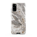 Snowstorm - Grey Marble Samsung Galaxy S20 FE 4G / 5G Case 5