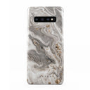Snowstorm - Grey Marble Samsung Galaxy S10 Plus Case 1