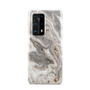 Snowstorm - Grey Marble Huawei P40 Pro Plus Case 1