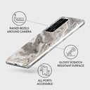 Snowstorm - Grey Marble Huawei P40 Pro Plus Case 3