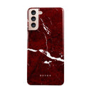 Iconic Red Ruby - Marble Samsung Galaxy S21 Plus Case 1