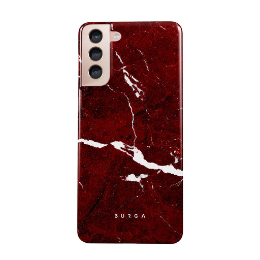 Iconic Red Ruby - Marble Samsung Galaxy S21 Plus Case 1