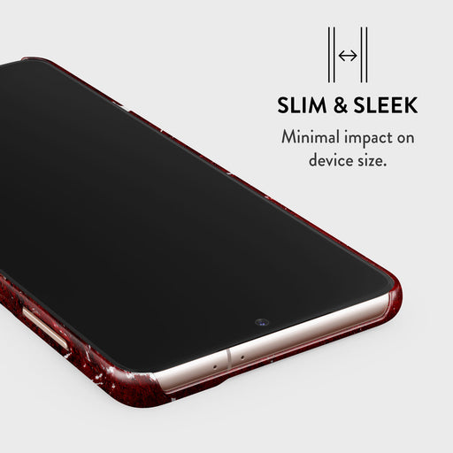 Iconic Red Ruby - Marble Samsung Galaxy S21 Plus Case 4