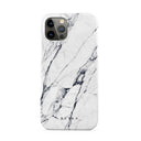 Satin White - Marble iPhone 12 Pro Max Case 1
