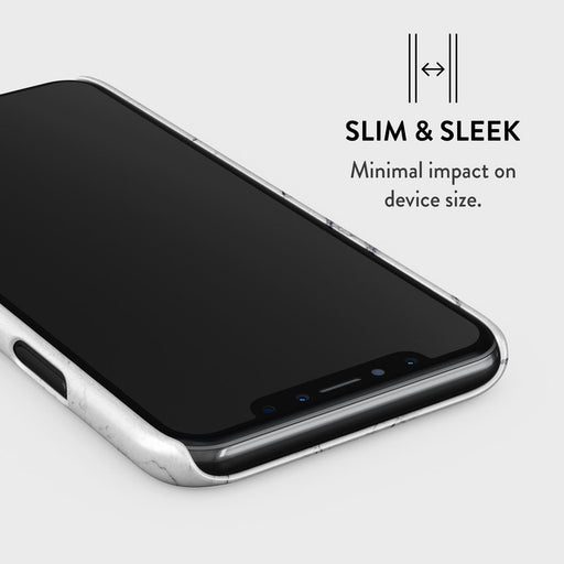 Satin White - Marble iPhone XR Case 4