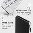Satin White - Marble Samsung Galaxy S21 Case 8