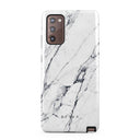 Satin White - Marble Samsung Galaxy Note 20 4G / 5G Case 5
