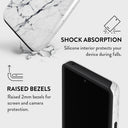 Satin White - Marble Google Pixel 7 Case 4