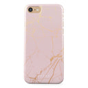 Peachy Gold - Pink Marble iPhone SE (2022) Case 1