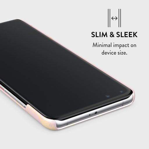 Peachy Gold - Pink Marble Huawei P40 Case 4