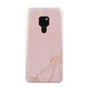 Peachy Gold - Pink Marble Huawei Mate 20 Case 1