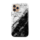 Fatal Contradiction - Black & White Marble iPhone 11 Pro Case 5