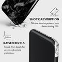 Fatal Contradiction - Black & White Marble iPhone 11 Pro Case 8