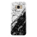 Fatal Contradiction - Black & White Marble Samsung Galaxy S8 Case 1