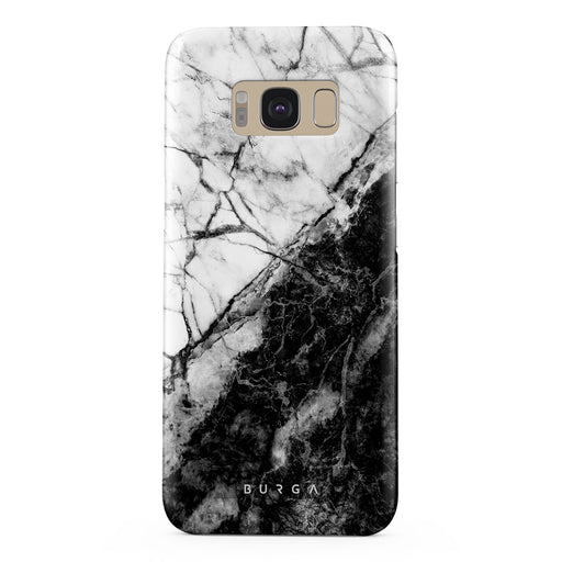 Fatal Contradiction - Black & White Marble Samsung Galaxy S8 Case 1