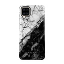 Fatal Contradiction - Black & White Marble Samsung Galaxy A12 4G Case 5