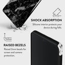Fatal Contradiction - Black & White Marble Samsung Galaxy A12 4G Case 8
