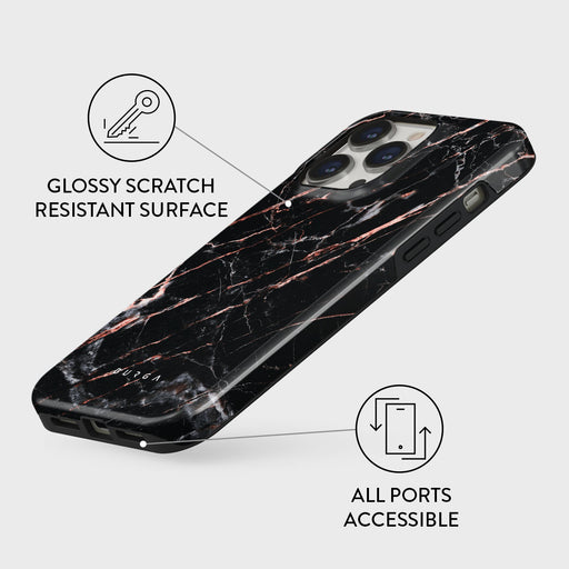 Rose Gold Marble - iPhone 13 Pro Case 7