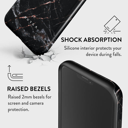 Rose Gold Marble - iPhone 12 Pro Case 8
