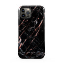 Rose Gold Marble - iPhone 12 Pro Case 5