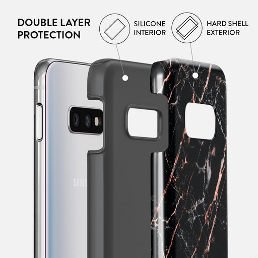Rose Gold Marble - Samsung Galaxy S10E Case 6