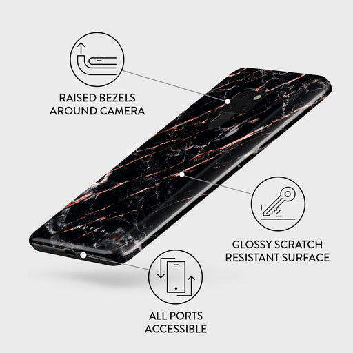 Rose Gold Marble - Huawei Mate 20 Case 3