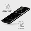 Noir Origin - Black Marble Samsung Galaxy S23 Ultra Case 7