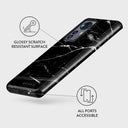 Noir Origin - Black Marble Xiaomi 12 Pro Case 3