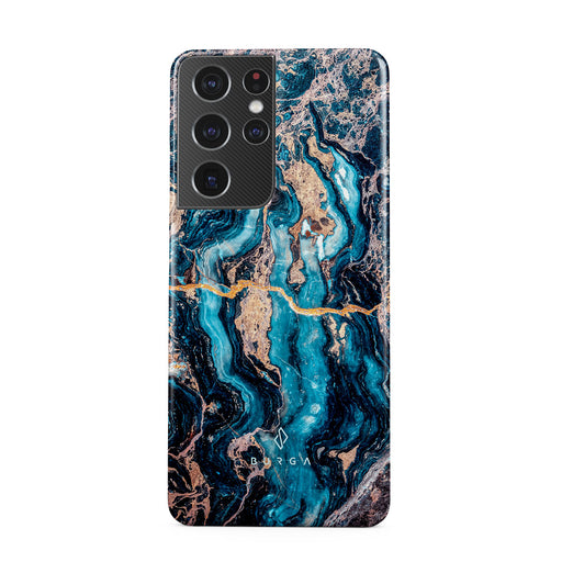 Mystic River - Blue Marble Samsung Galaxy S21 Ultra Case 1