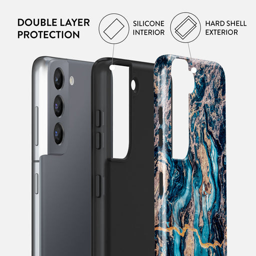 Mystic River - Blue Marble Samsung Galaxy S21 Case 6
