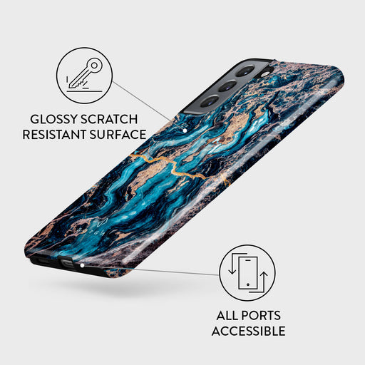 Mystic River - Blue Marble Samsung Galaxy S21 Case 7