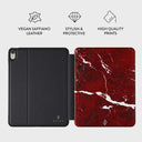Iconic Red Ruby - Marble iPad 10.9 (A16/10th Gen) Case 3