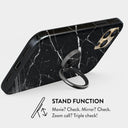 Noir Origin - Black Marble Ring Holder 4