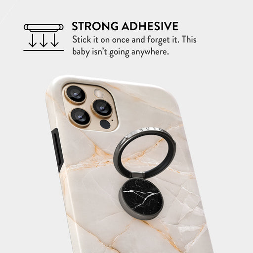 Noir Origin - Black Marble Ring Holder 5