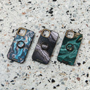 Mystic River - Blue Marble Ring Holder 12