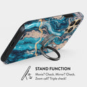 Mystic River - Blue Marble Ring Holder 4