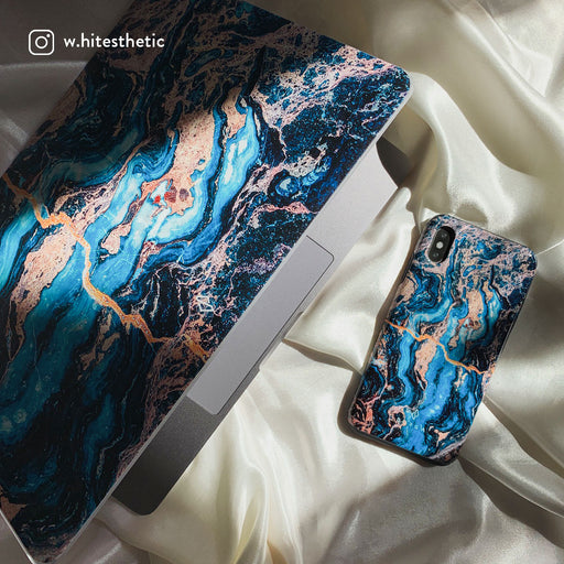 Mystic River - Blue Marble Samsung Galaxy S21 Case 15