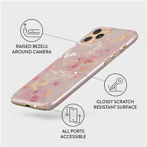 Golden Coral - Pink iPhone 11 Pro Max Case 3