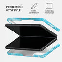 Ocean Waves - Blue Samsung Galaxy Z Fold 4 Case 2