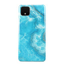 Ocean Waves - Blue Google Pixel 4 Case 1