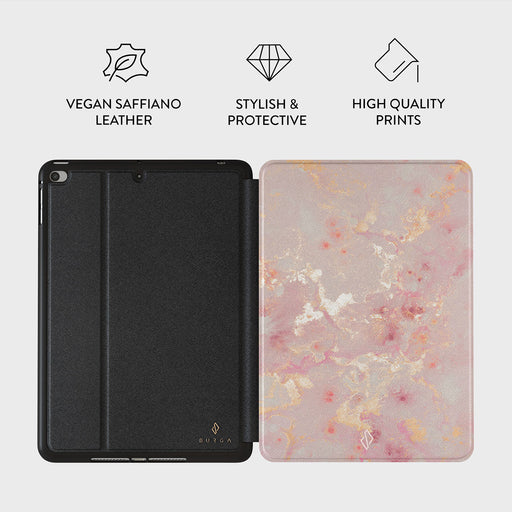 Golden Coral - Pink iPad Mini 7.9 (5th Gen) Case 3