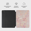 Golden Coral - Pink iPad Pro 12.9 (4th/3rd Gen) Case 3
