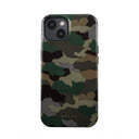 Tropical Green Camo - iPhone 14 Plus Case 5