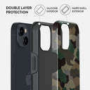 Tropical Green Camo - iPhone 14 Plus Case 6