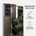 Tropical Green Camo - Samsung Galaxy S21 Ultra Case 2
